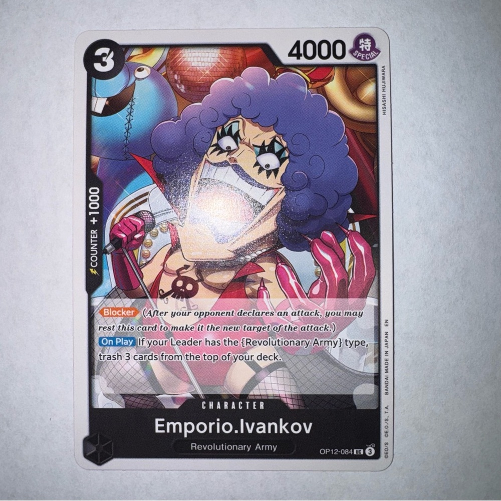 Emporio.Ivankov OP12-084 Legacy of the Master One Piece